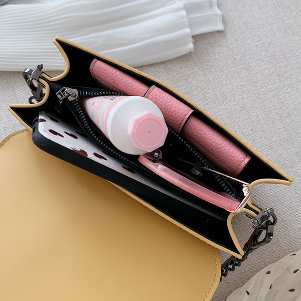 Női alkalmi táska cipzáros elemmel több színben