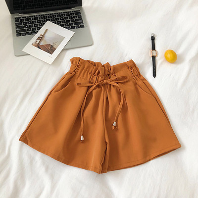 Pantaloni scurți casual de damă cu talie elastică în mai multe culori diferite