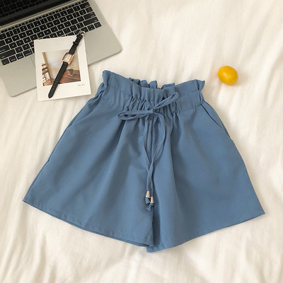 Pantaloni scurți casual de damă cu talie elastică în mai multe culori diferite