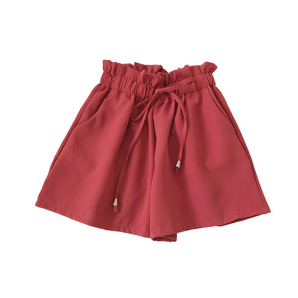 Pantaloni scurți casual de damă cu talie elastică în mai multe culori diferite