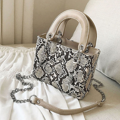 Geantă de damă NOUĂ cu model șarpe în mai multe culori diferite