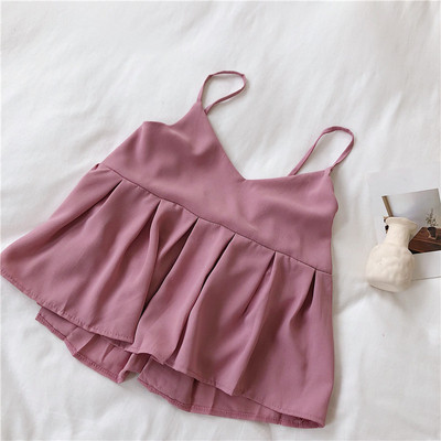 Maieu modern de damă cu decolteu în V în mai multe culori