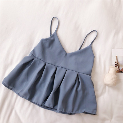 Maieu modern de damă cu decolteu în V în mai multe culori