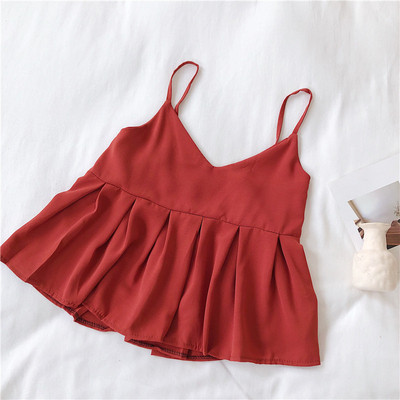 Maieu modern de damă cu decolteu în V în mai multe culori