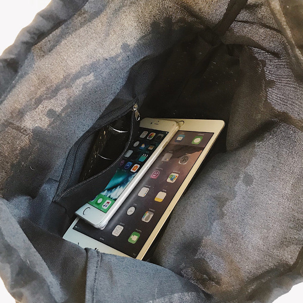 Geanta de dama moderna tricotata cu maner lung