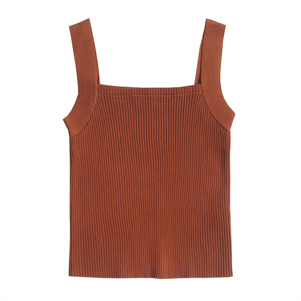 Női tank top sima modell széles pántokkal több színben