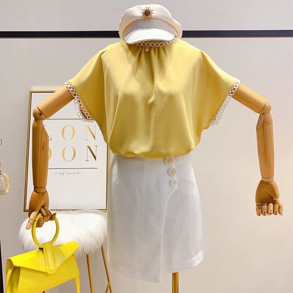 Stílusos női ing rövid ujjal, több színben