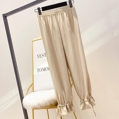 Pantaloni de dama cu talie inalta in trei culori