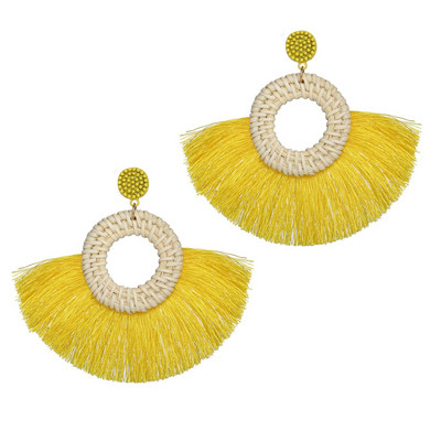 Cercei eleganti de dama in trei culori