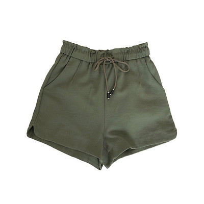 Női alkalmi rövidnadrág elasztikus derékkal, több színben