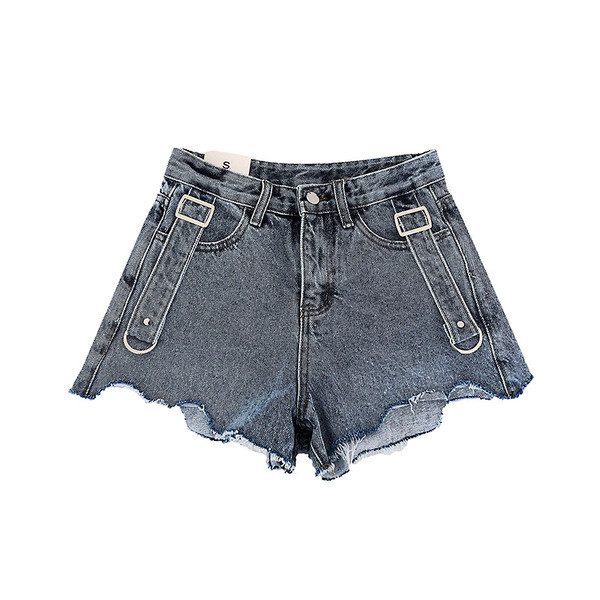 Női rövidnadrág három színben, fém elemmel