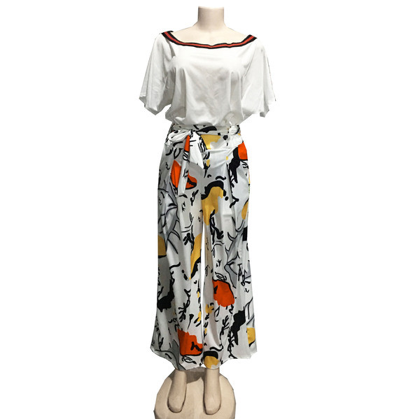 Νέο μοντέλο γυναικείο σύνολο  μπλούζα και παντελόνια σε διάφορα χρώματα