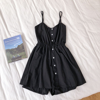 Salopete de dama moderne in alb, roz si negru