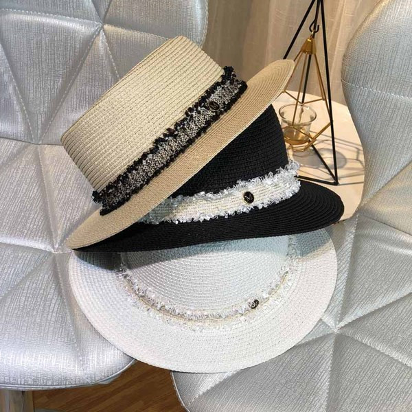 Palarie de dama eleganta cu franjuri in mai multe culori