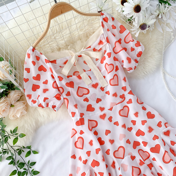 Rochie moderna de dama cu maneci scurte si panglica in patru culori