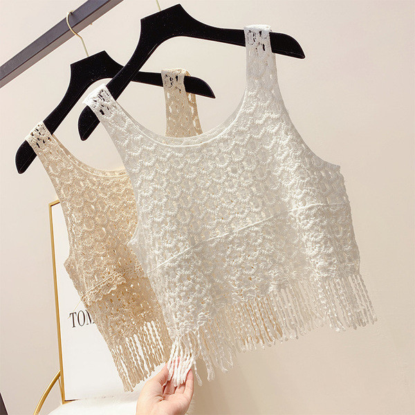 Női csipke felsők két színben
