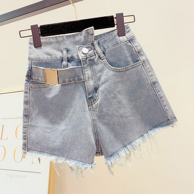 Farmer rövidnadrág szakadt motívumokkal