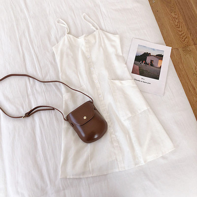 Rochie casual dama cu nasturi in mai multe culori