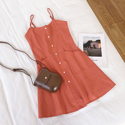 Rochie casual dama cu nasturi in mai multe culori