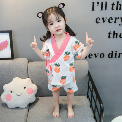Детска пижама за момичета-от две части в два цвята