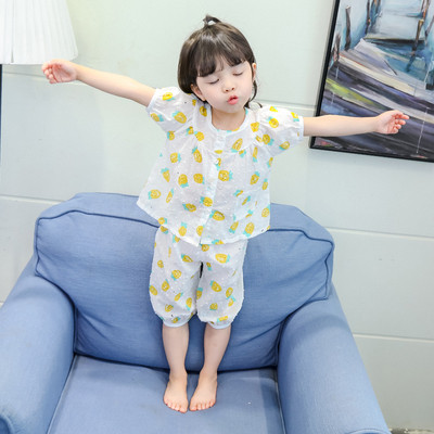 Gyermek pizsama lányoknak két színben, két részben