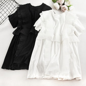 Rochie casual de dama cu maneci scurte in diferite culori