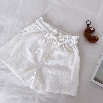 Alkalmi női rövidnadrág elasztikus négyes nadrággal, három színben