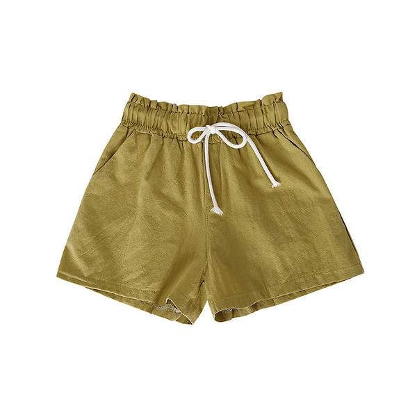 Alkalmi női rövidnadrág elasztikus négyes nadrággal, három színben