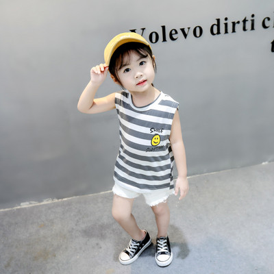 Ежедневен детски потник с апликация-за момичета