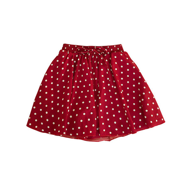 Pantaloni scurti de dama cu talie elastica cu puncte in mai multe culori