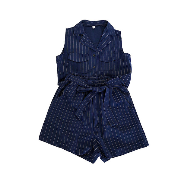 Női modern csíkos kétrészes szett három színben