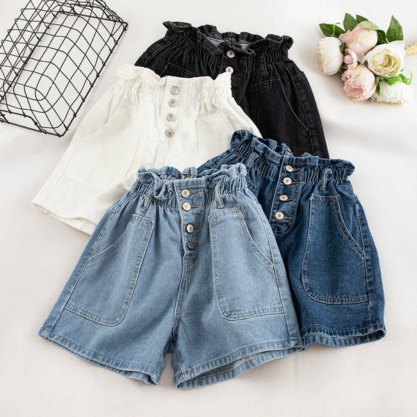 Pantaloni scurți casual din denim în mai multe culori