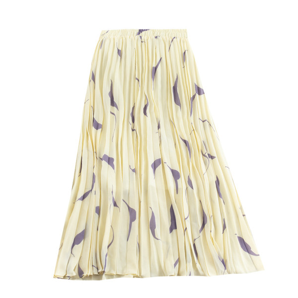 Aktuális női hosszú szoknya magas derékkal több színben