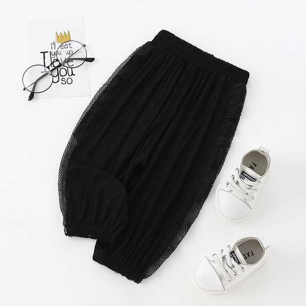 Pantaloni la modă pentru copii în trei culori-pentru fete