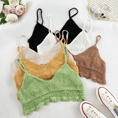 Modern női melltartó vékony pántokkal, többféle színben