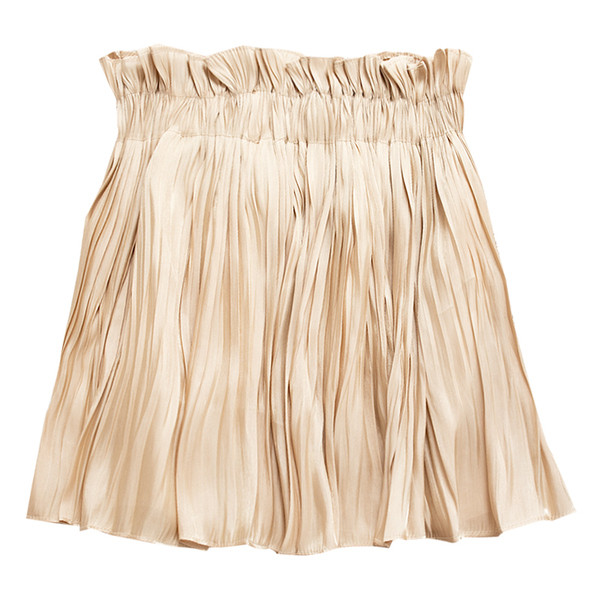 Плисирана дамска пола с висока талия в четири цвята