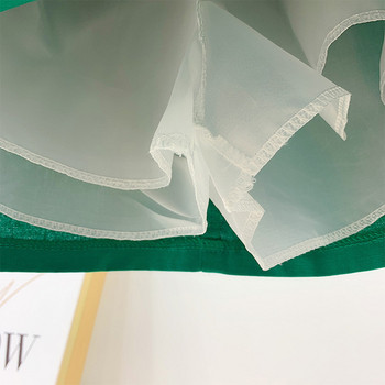 Alkalmi női szoknya aszimmetrikus modell három színben