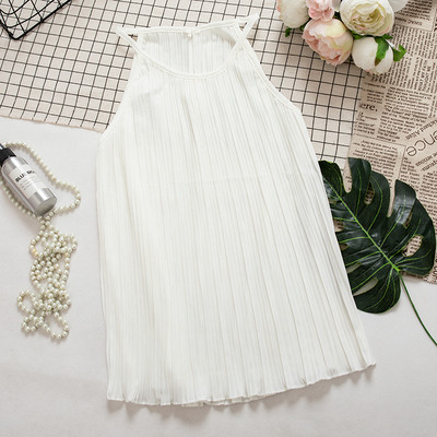 Modern női redőzött felső, különböző színekben