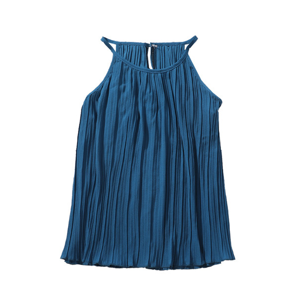 Modern női redőzött felső, különböző színekben