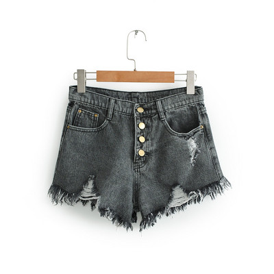 Női rövidnadrág szakadt motívumokkal, két színben