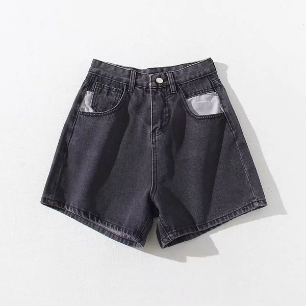 Modern női farmer fekete és kék színben