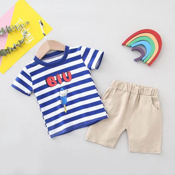 Set copii pentru baieti in trei culori in doua parti