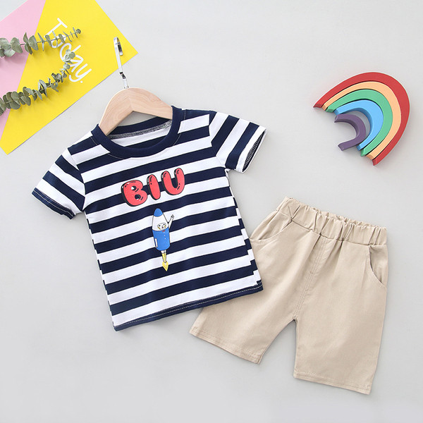 Set copii pentru baieti in trei culori in doua parti