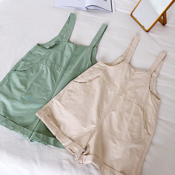 Női alkalmi overál széles modell két színben