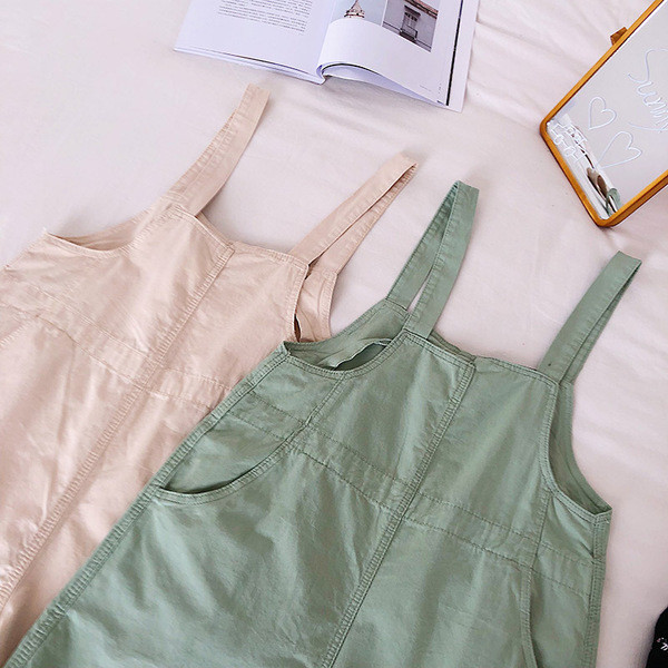 Női alkalmi overál széles modell két színben