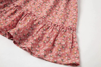 Rochie casual din sifon, cu decolteu in V