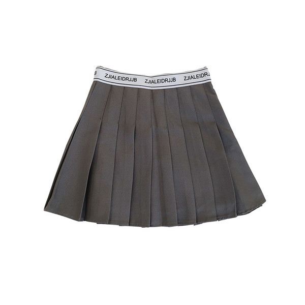 Női redős szoknya gumírozott derékkal, három színben