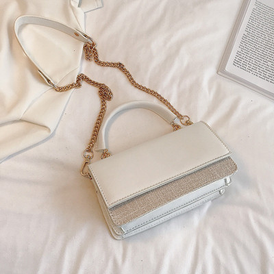 Geanta de dama cu manere metalice in mai multe culori