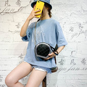 Geanta de dama moderna din piele ecologica si lant metalic