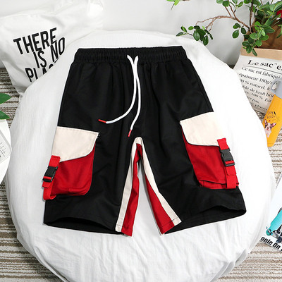 Férfi sportnadrág fekete és kék színben